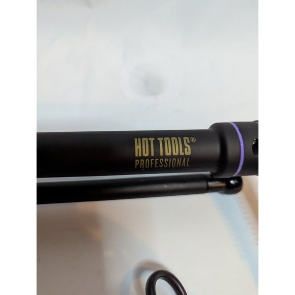 Hot Tools Pro 24K Gold Plated Curling Iron Wand Long Lasting Heat 1" 8' Cord - Picture 4 of 8